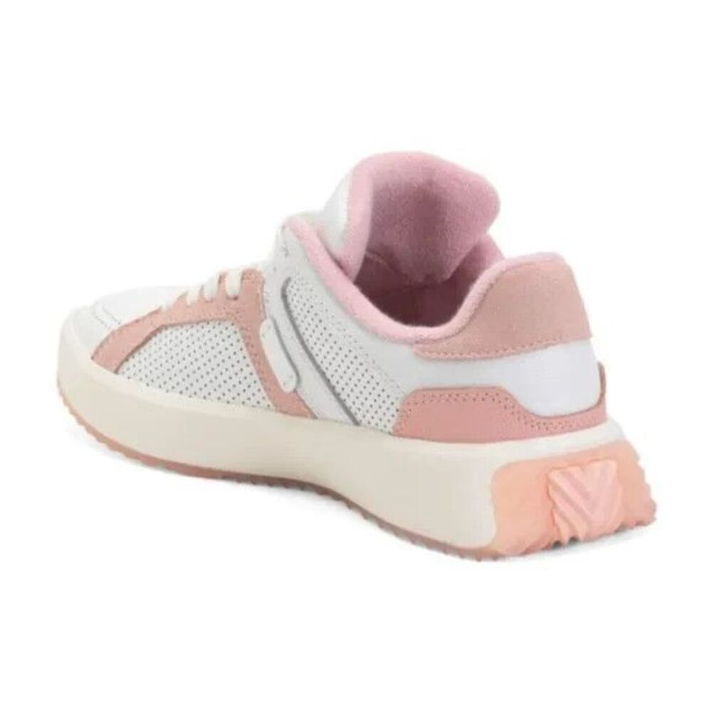 G/Fore G.112 Leather Street Shoes Amour Pink/ Snow Women’s US 10/42 $250 MSRP - Picture 2 of 6